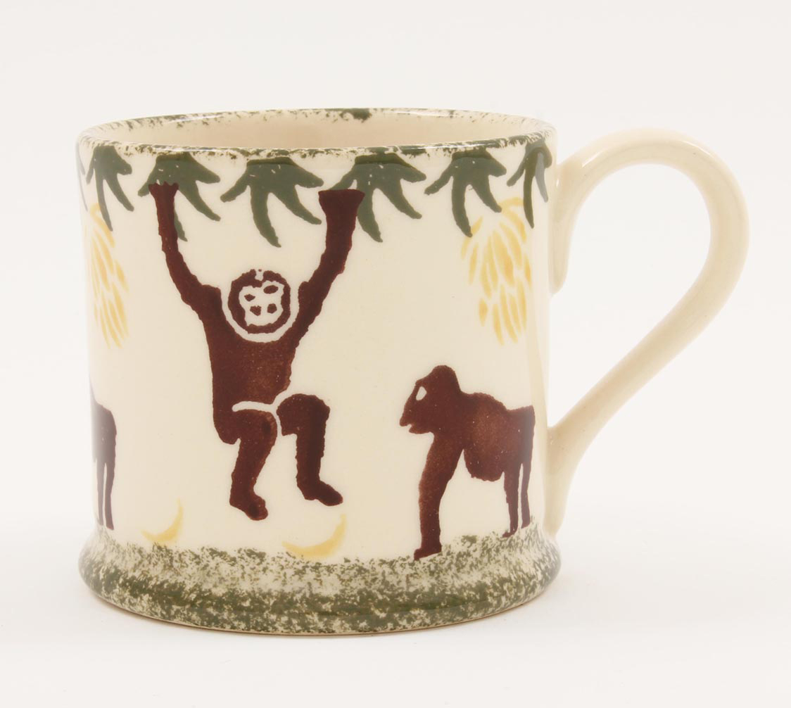 Brixton Gorillas & Bananas Mug Large 250ml Gift