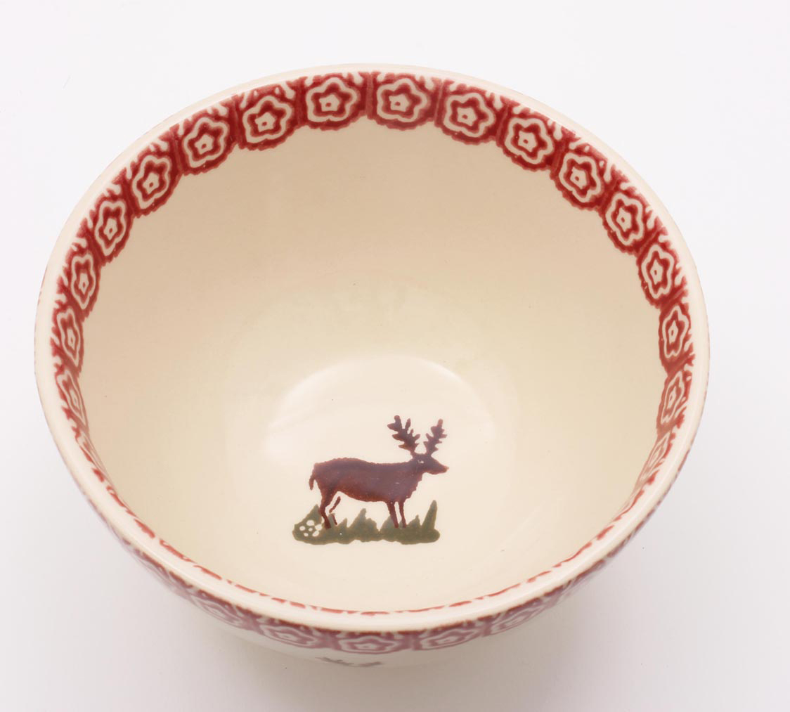 Brixton Reindeer Deep Serving Bowl 22cm Gift