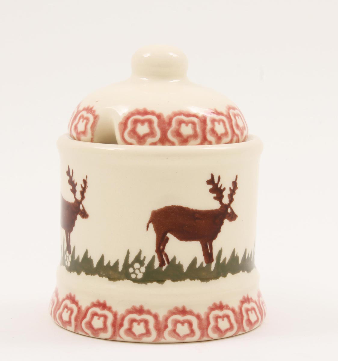 Brixton Reindeer Jam Pot 10cm Gift