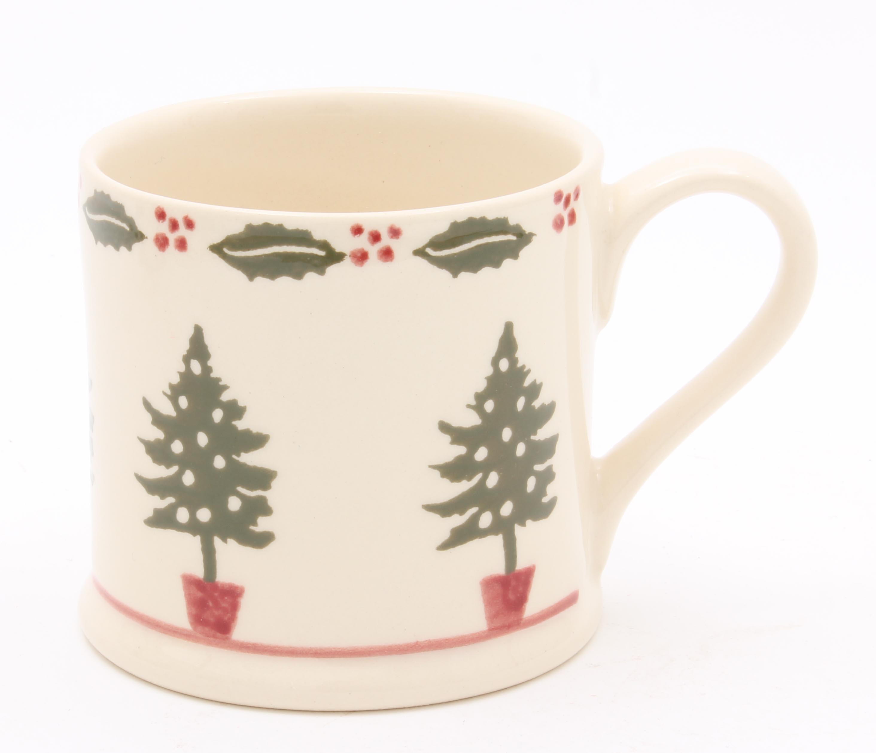 Brixton Xmas Tree & Baubles Mug Small 150ml Gift