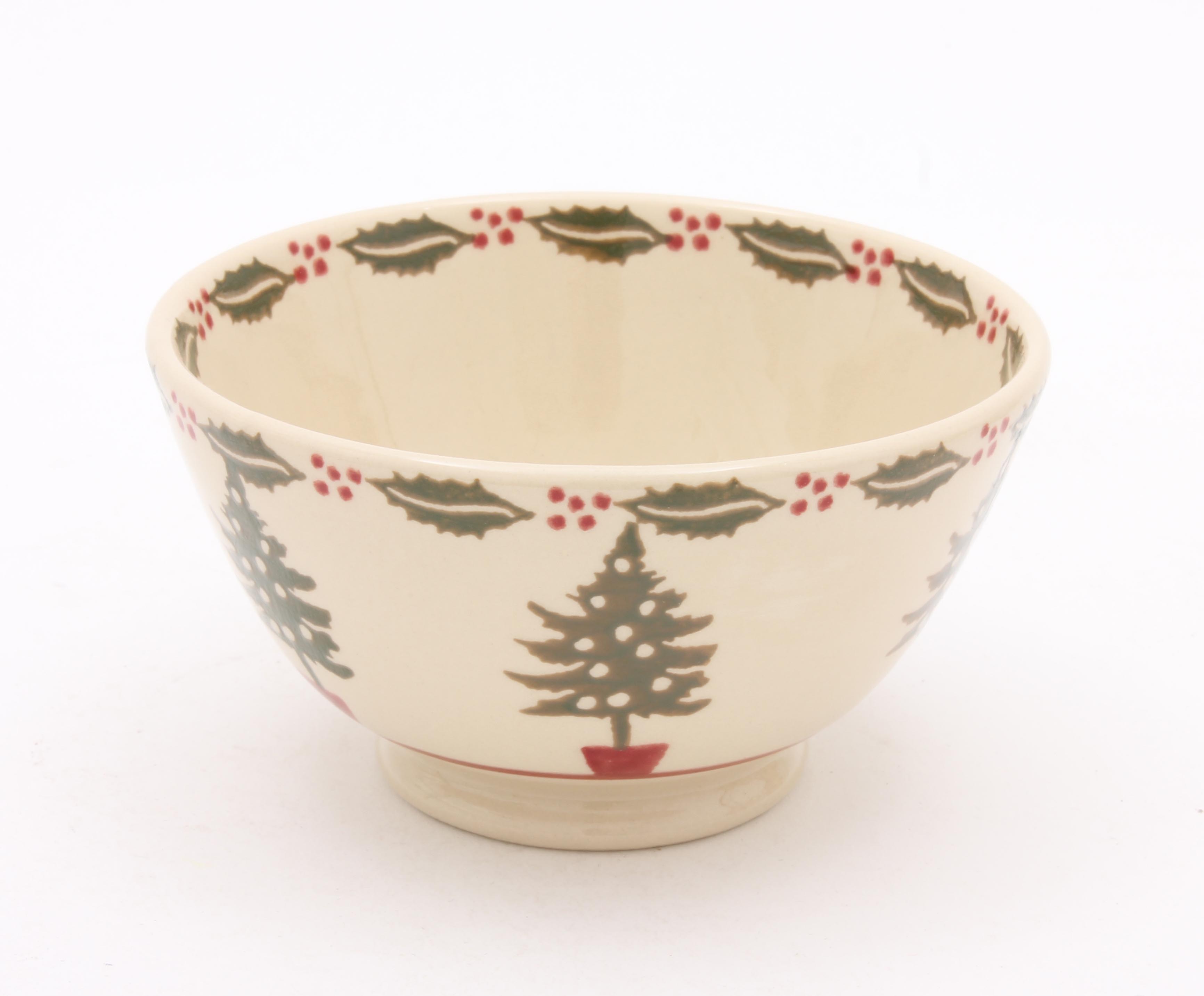 Brixton Xmas Tree & Baubles Bowl Small 12.5cm Gift