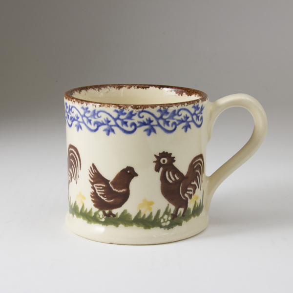 Brixton Cock & Hen Mug Small 150ml Gift