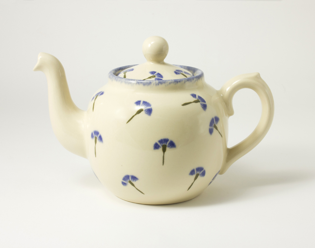 Brixton Cornflower Teapot 4 Cup 750ml Gift