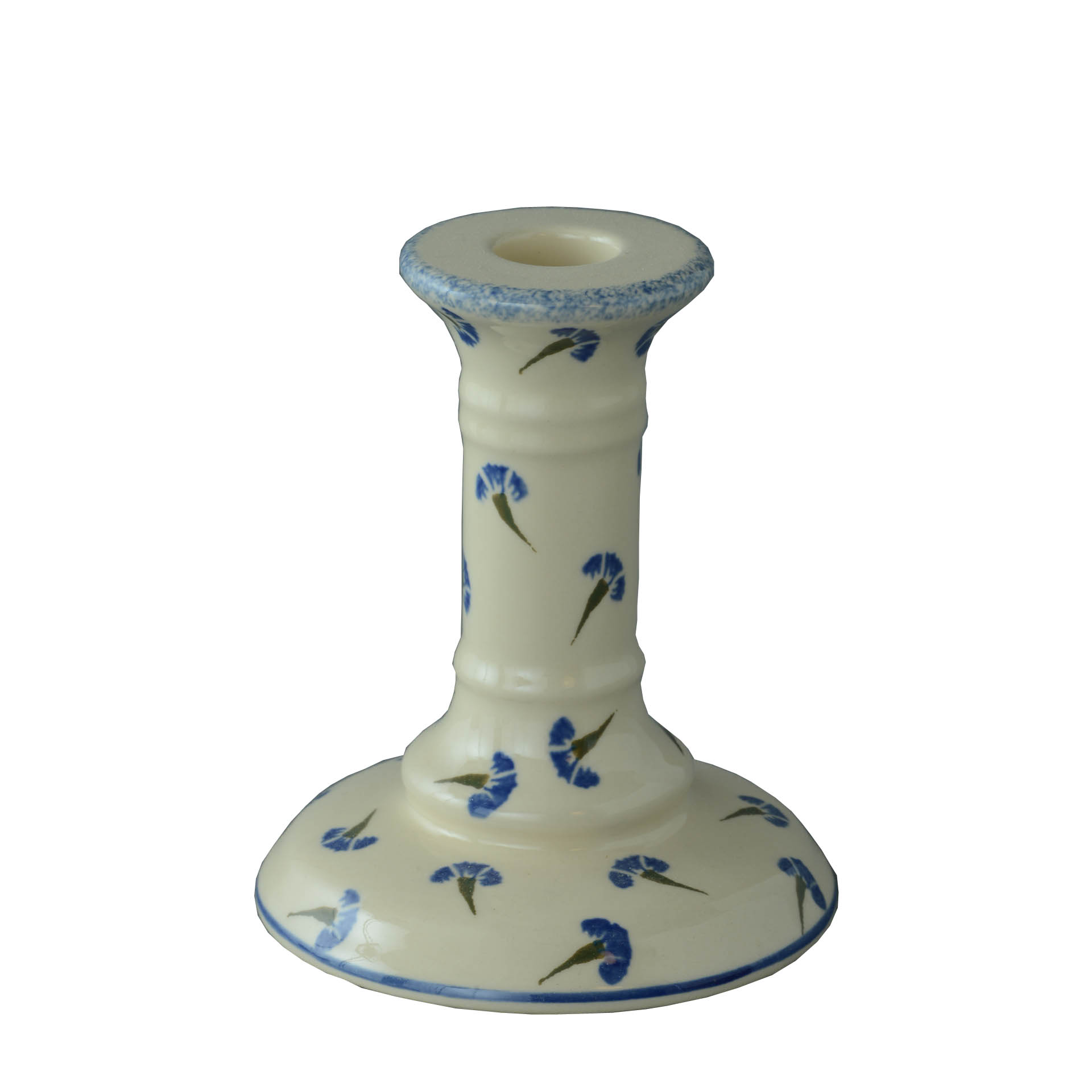 Brixton Cornflower Candlestick 15cm Gift