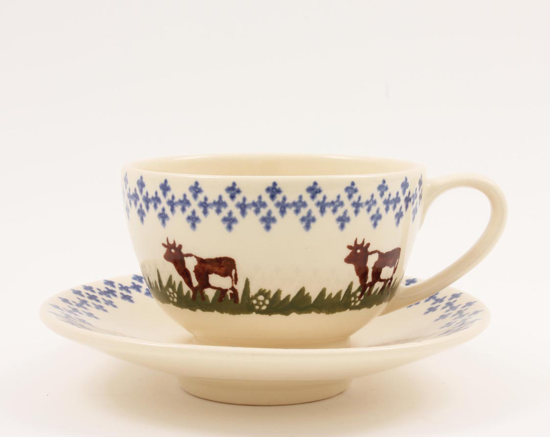 Brixton Cows Breakfast Cup & Saucer Gift