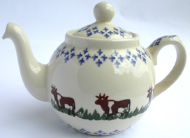 Brixton Cows Teapot 2 Cup 450ml Gift