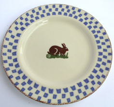 Brixton Rabbits Side Plate 18cm Gift