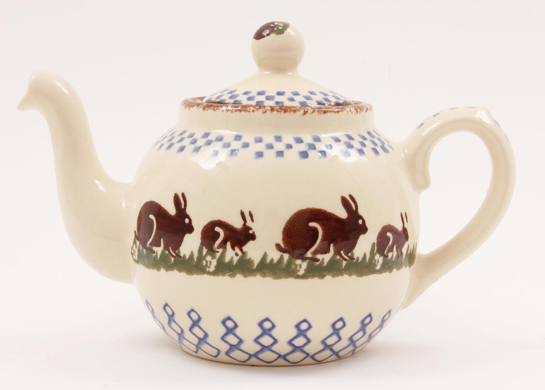 Brixton Rabbits Teapot 2 Cup 450ml Gift