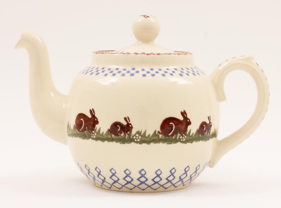 Brixton Rabbits Teapot 4 Cup 750ml Gift