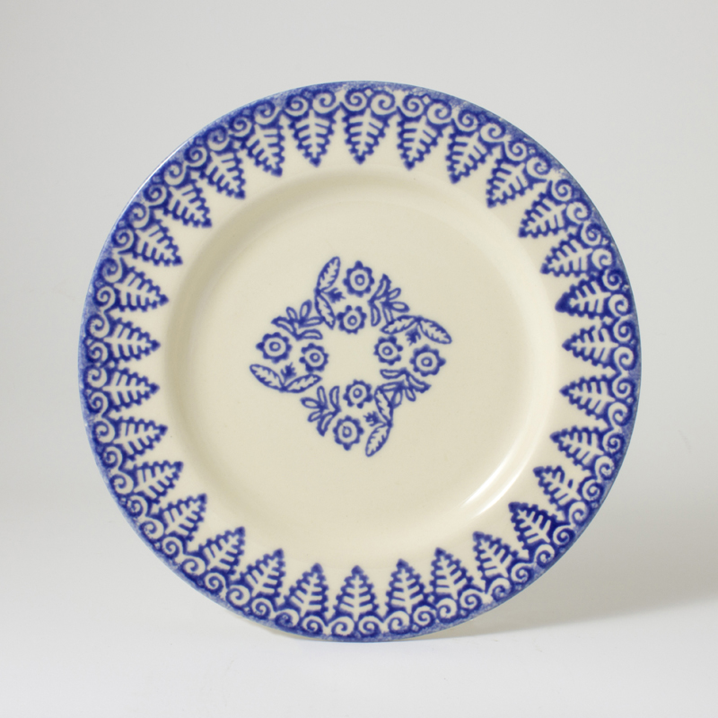 Brixton Lacey Blue Side Plate 18cm Gift