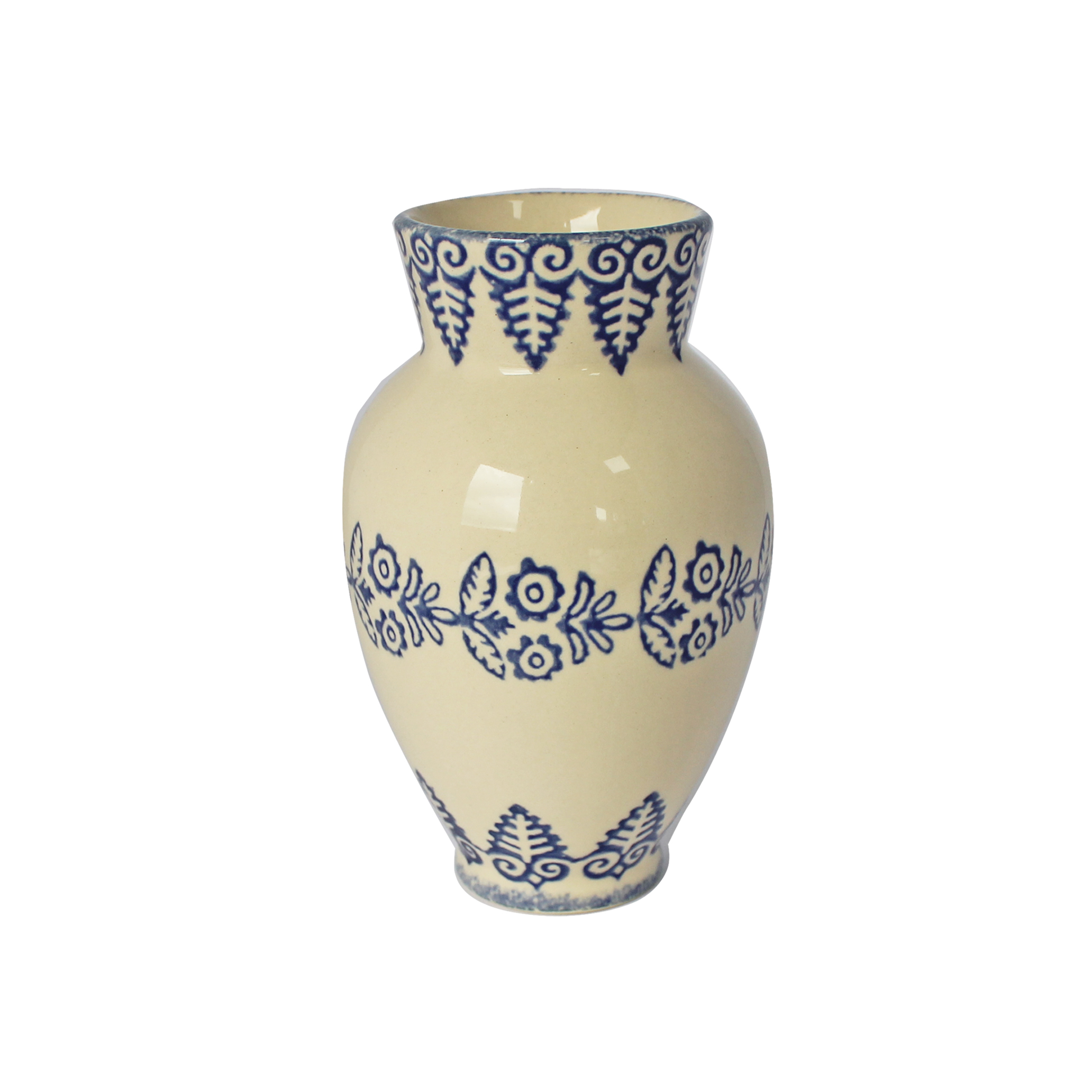 Brixton Lacey Blue Vase Small 13cm Gift