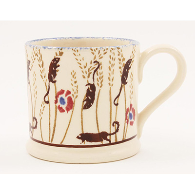 Brixton Fieldmice Corn & Poppy Mug Small 150ml Gift