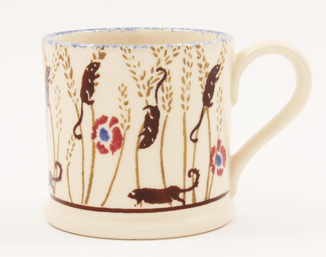 Brixton Fieldmice Corn & Poppy Mug Large 250ml Gift