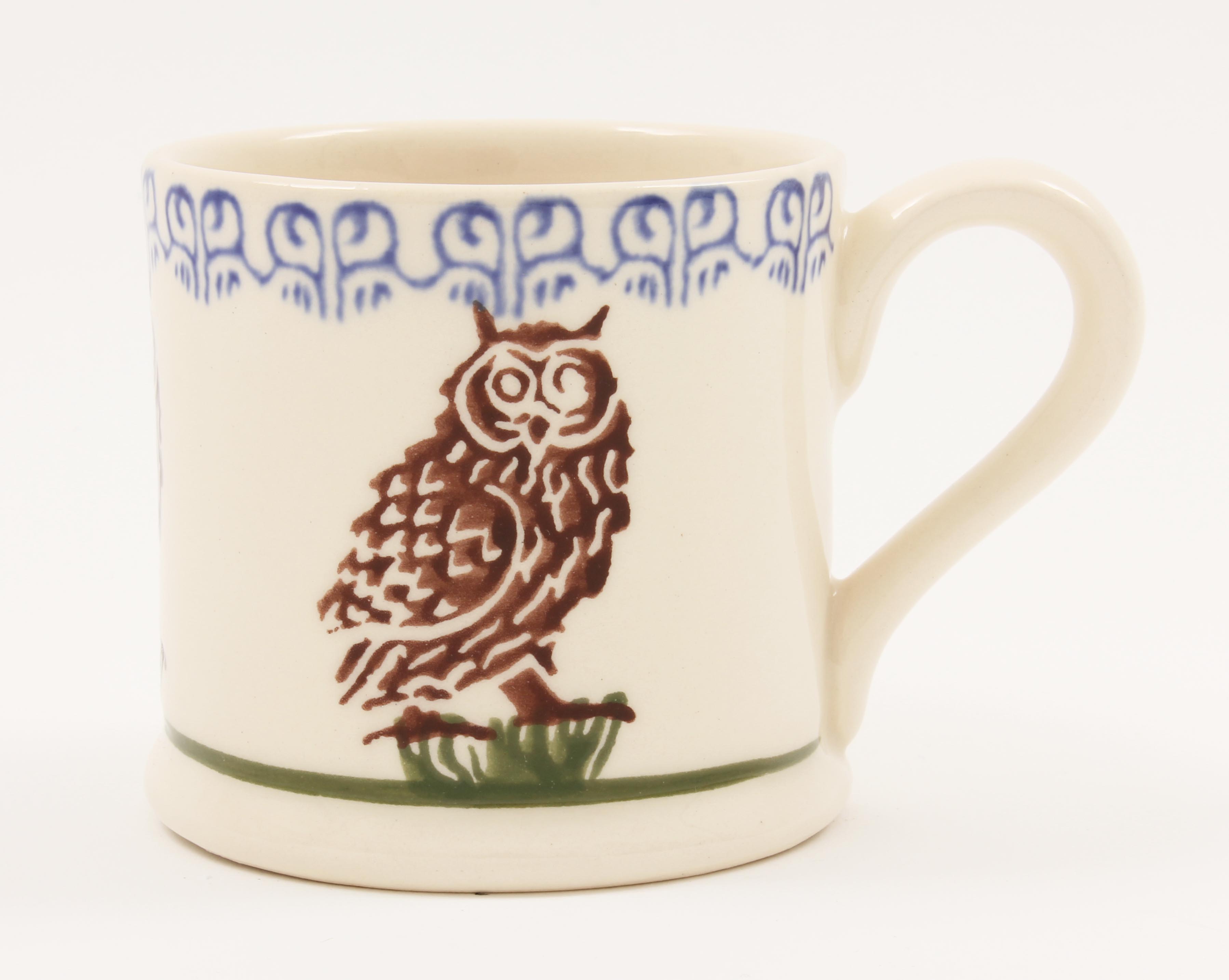 Brixton Owl On A Stump Mug Large 250ml Gift