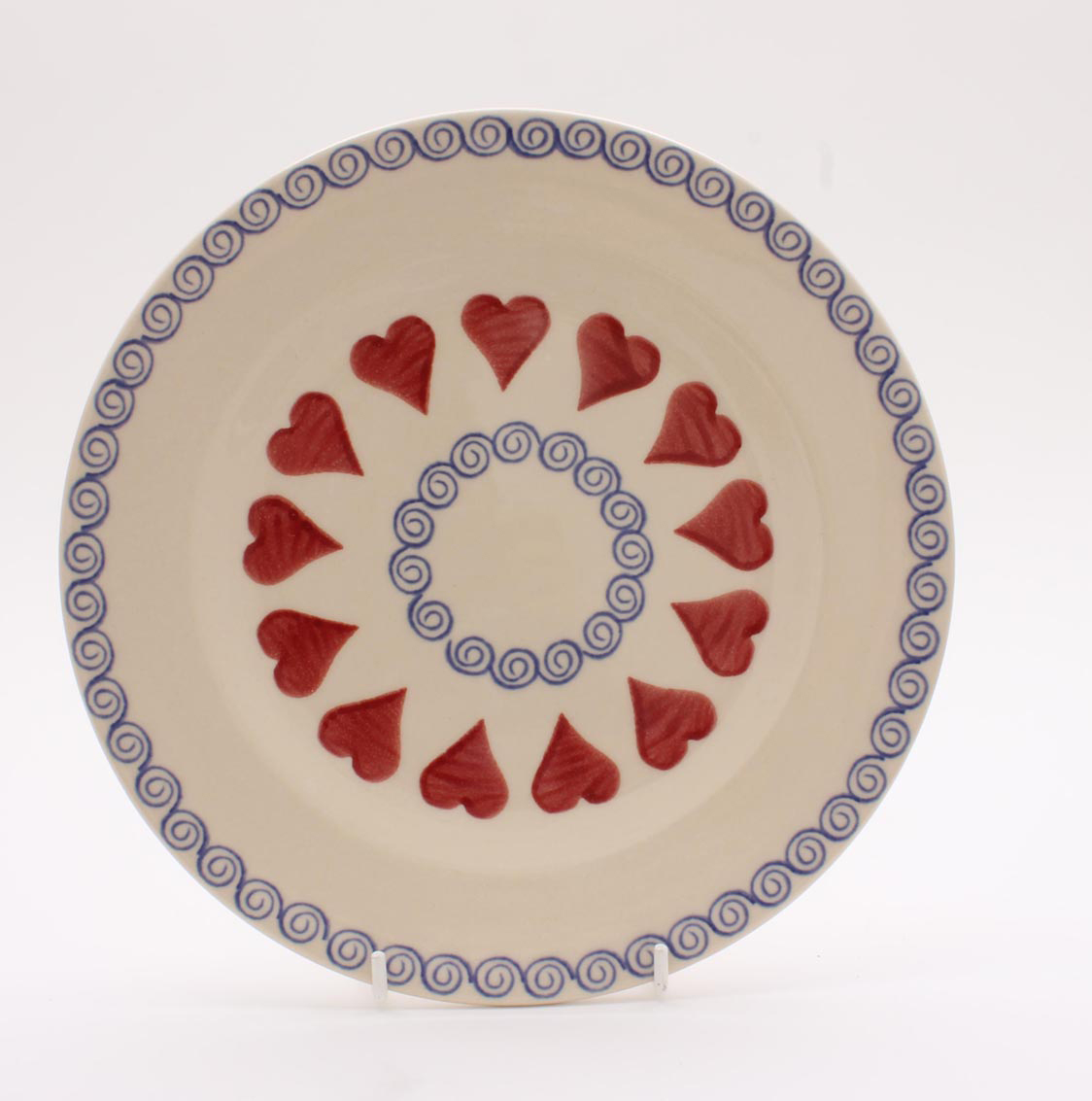 Brixton Hearts Side Plate 18cm Gift