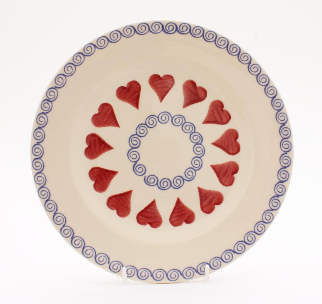 Brixton Hearts Dessert Plate 23cm Gift