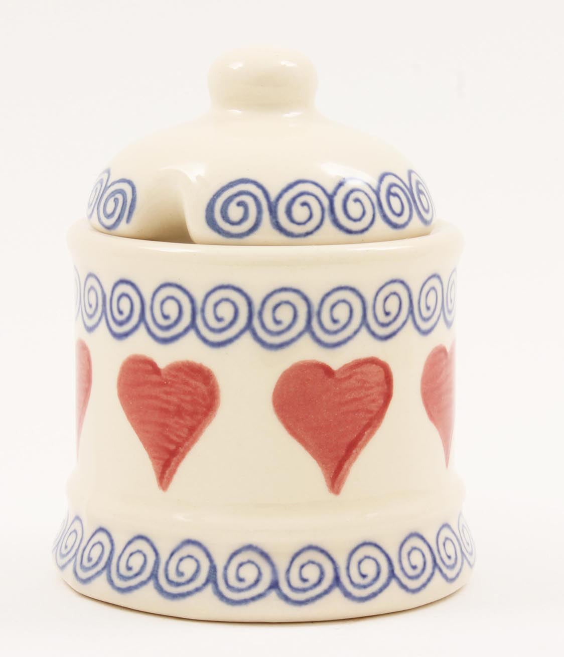 Brixton Hearts Jam Pot 10cm Gift