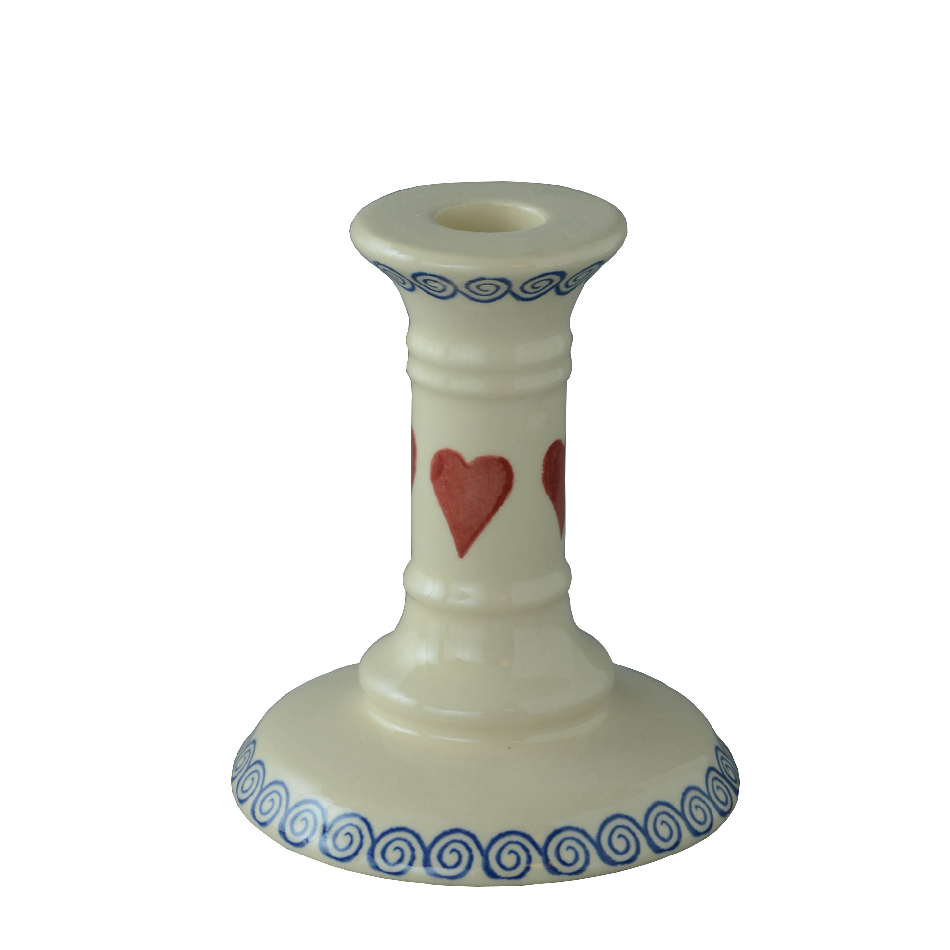 Brixton Hearts Candlestick 15cm Gift