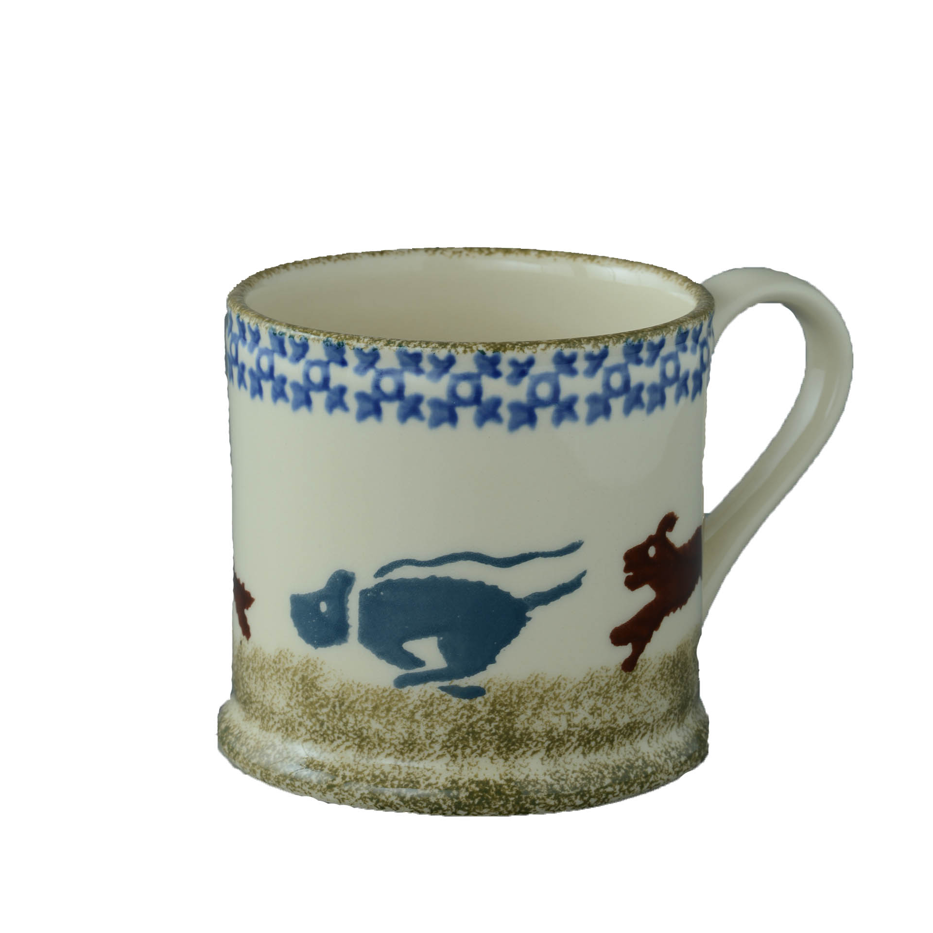 Brixton Dogs Scottie Chasing Mug Small 150ml Gift