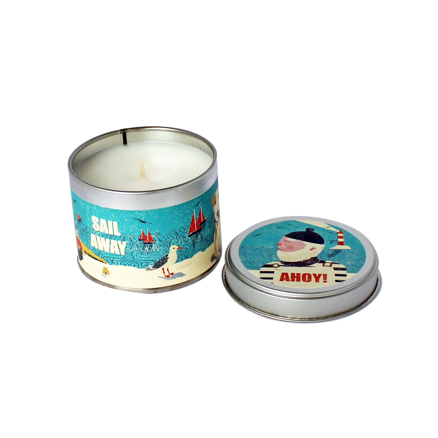 Ahoy Tinned Candle Gift