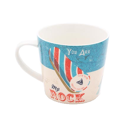 Ahoy Rock Mug By Jill White Gift