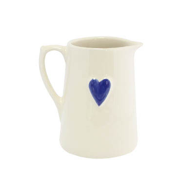 Shaker Blue Heart 250ml Jug Gift