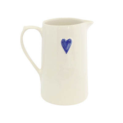 Shaker Blue Heart 700ml Jug Gift