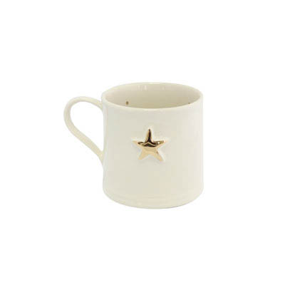 Shaker Gold Star 150ml Mug Gift