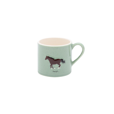 Bailey & Friends Mug 150ml Horse Green Gift