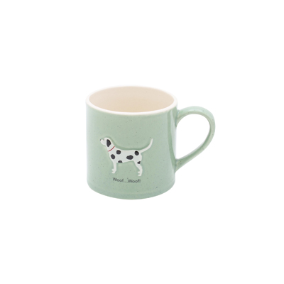 Bailey & Friends Mug 250ml Spotty Green Gift