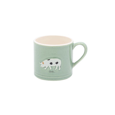 Bailey & Friends Mug 250ml Pig Green Gift