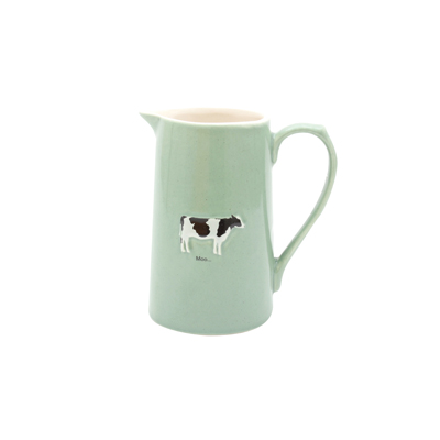 Bailey & Friends Jug 700ml Cow Green Gift