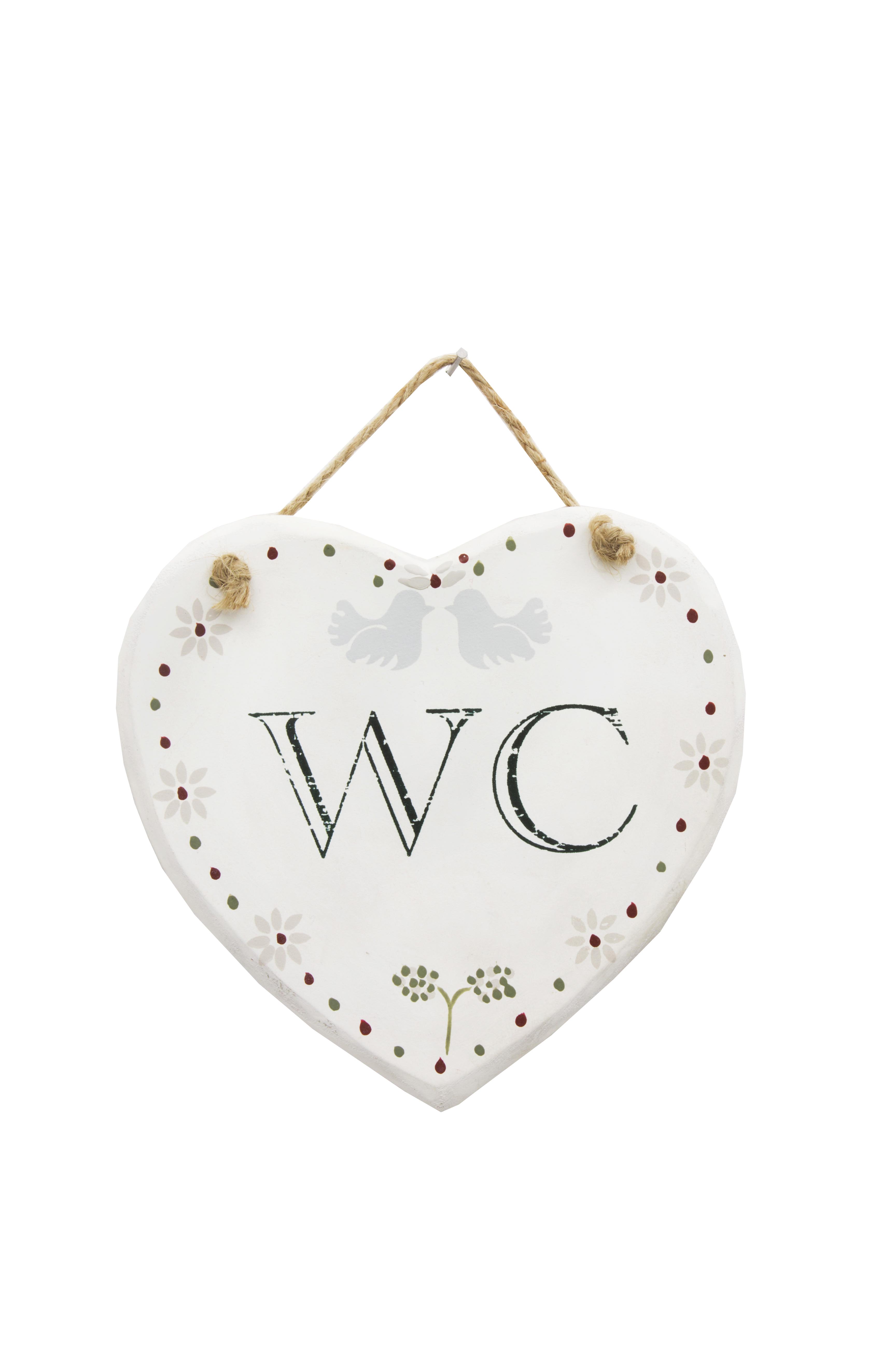 14cm Wc Sign Doves Of Peace Gift