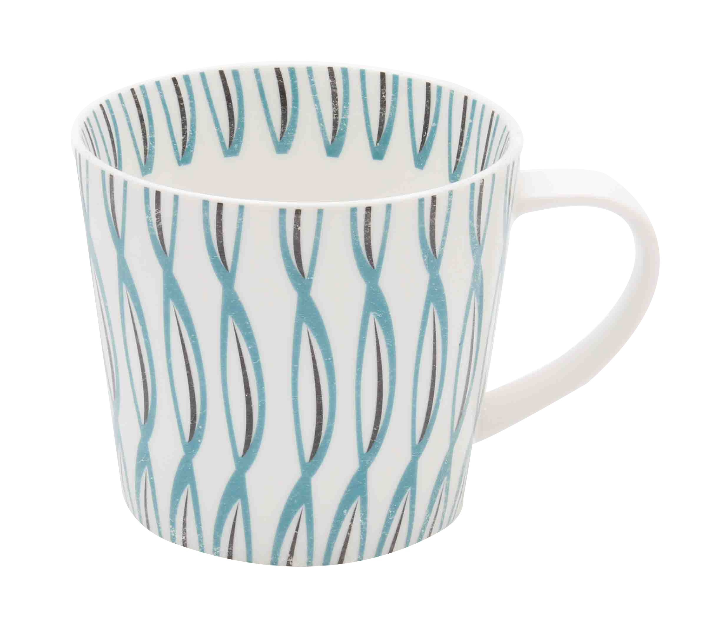 Skane Twist Teal 350ml Mug Gift