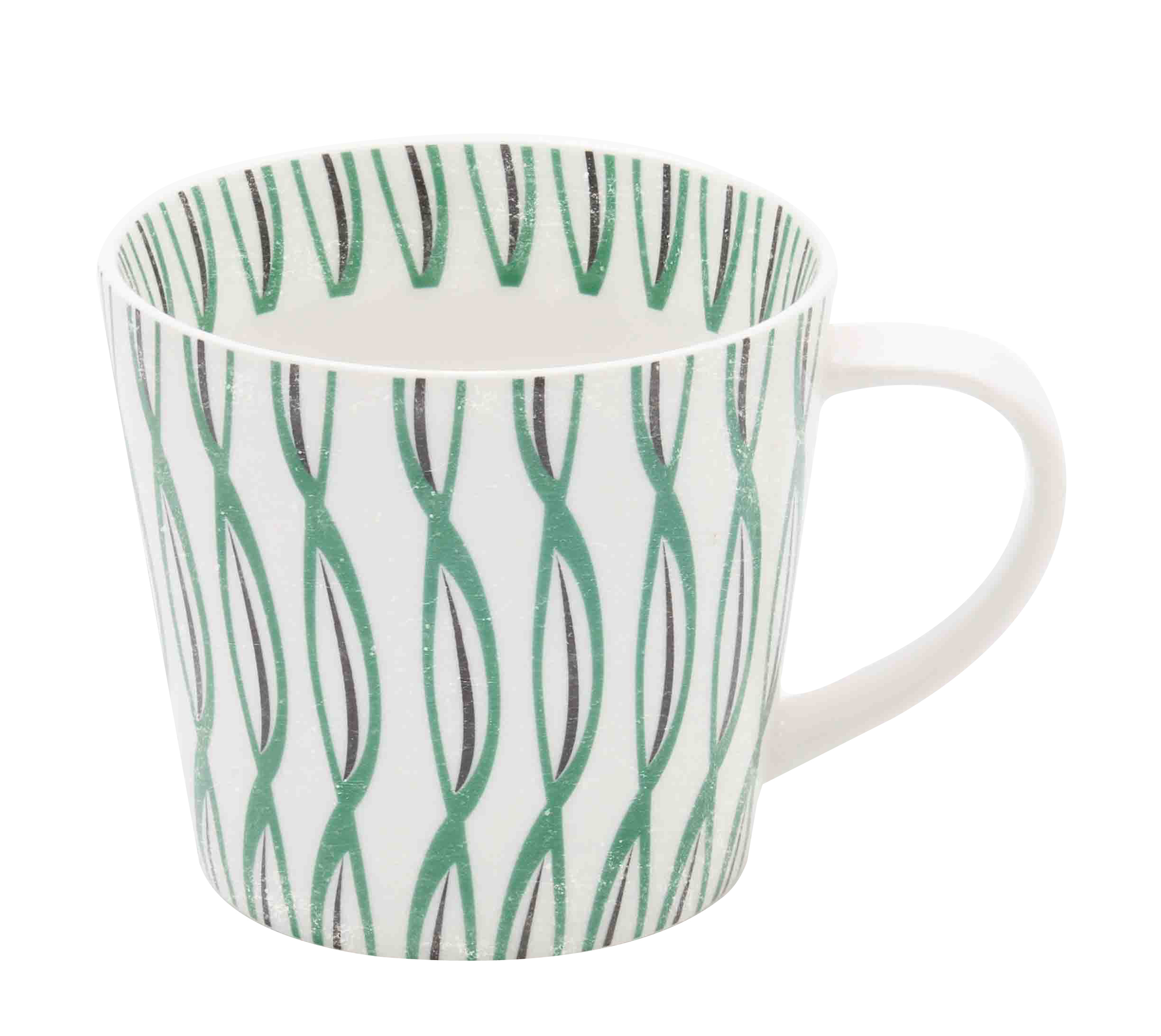 Skane Twist Green 350ml Mug Gift