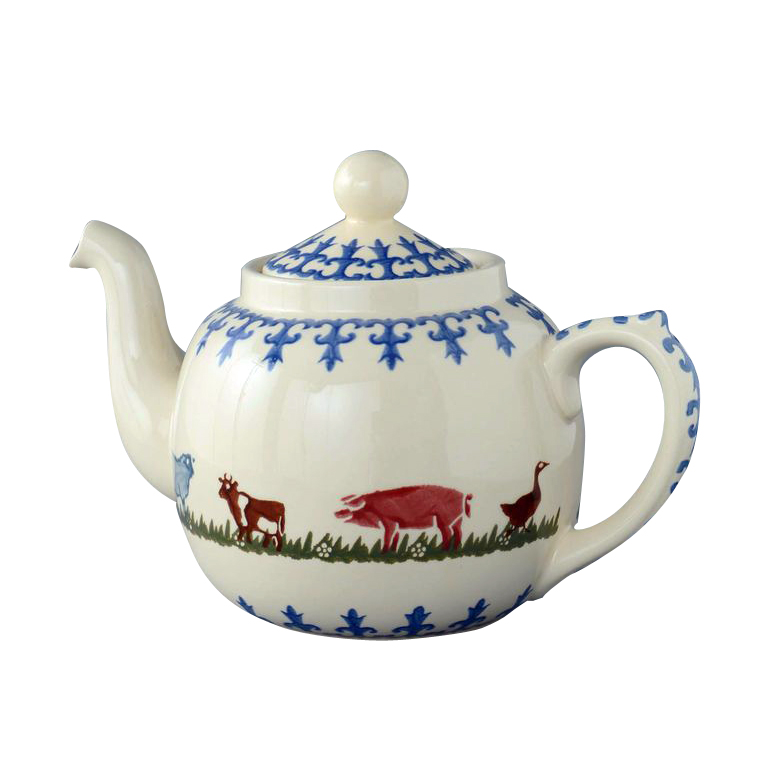 Brixton Farm Animals Teapot 10 Cup Gift