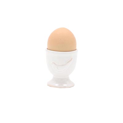 Light As A Feather Off White Bird Egg Cup Gift