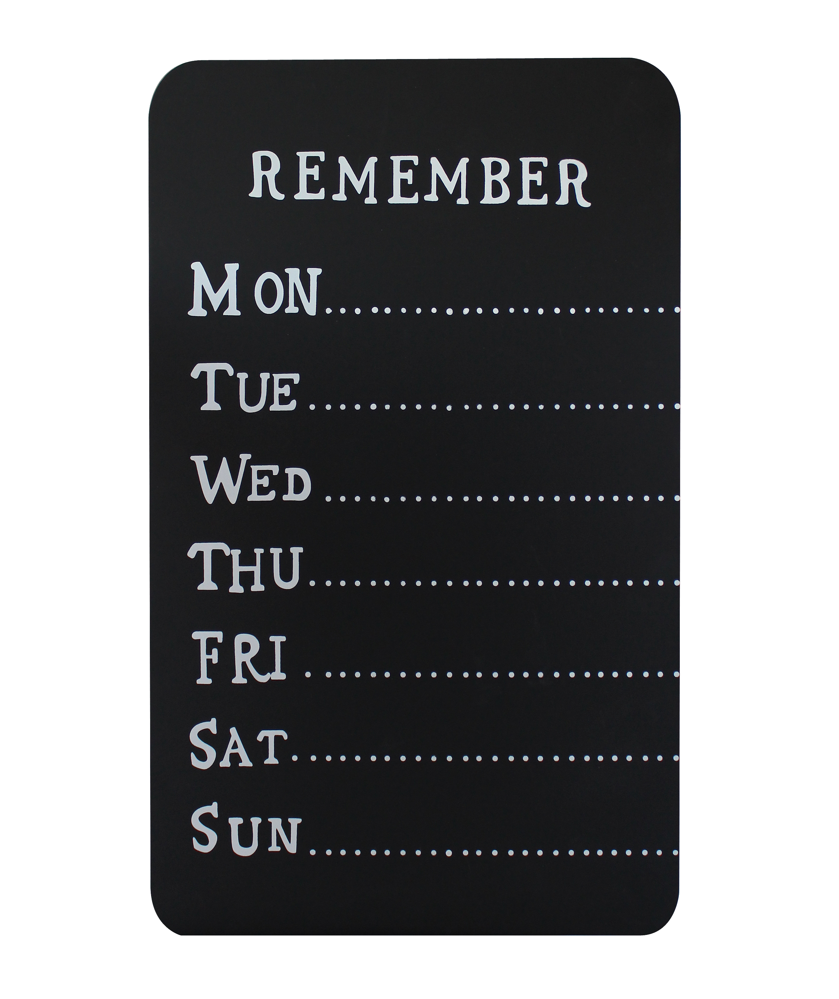 Remember Chalkboard Gift