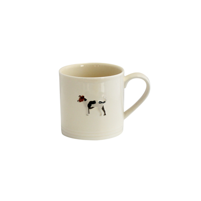 Bailey & Friends Mug 250ml Jack Russell Cream Gift