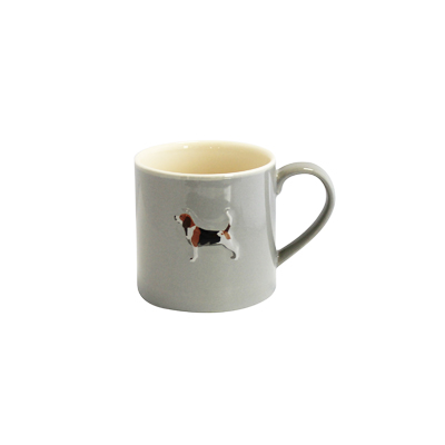 Bailey & Friends Mug 250ml Beagle Grey Gift