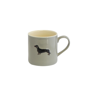 Bailey & Friends Mug 250ml Dachshund Grey Gift