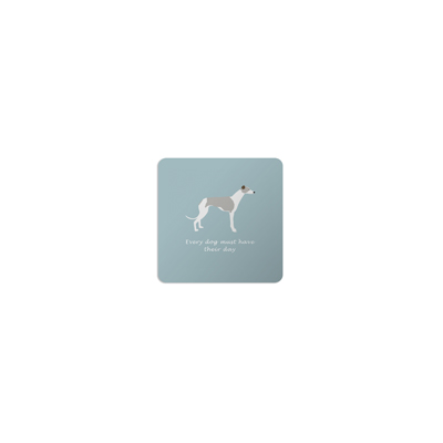 Bailey & Friends Coaster Whippet Blue Gift