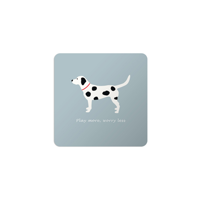 Bailey & Friends Placemat Spotty Dog Blue Gift