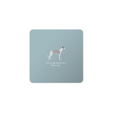 Bailey & Friends Placemat Whippet Blue Gift