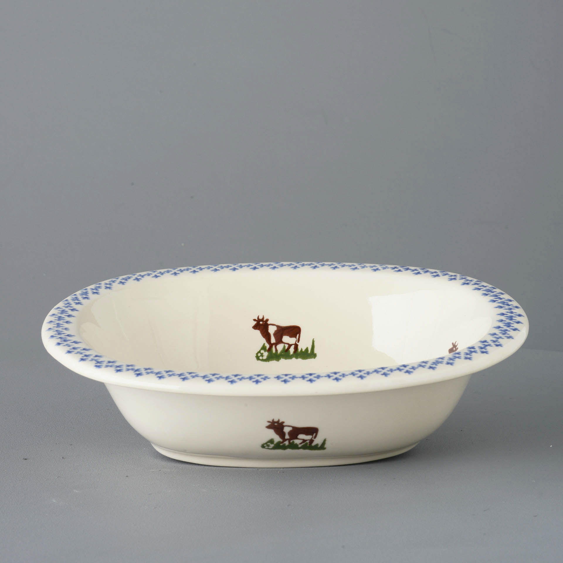 Brixton Cows Pie Dish Large 21.5 X 27.5 X 7 Cm Gift