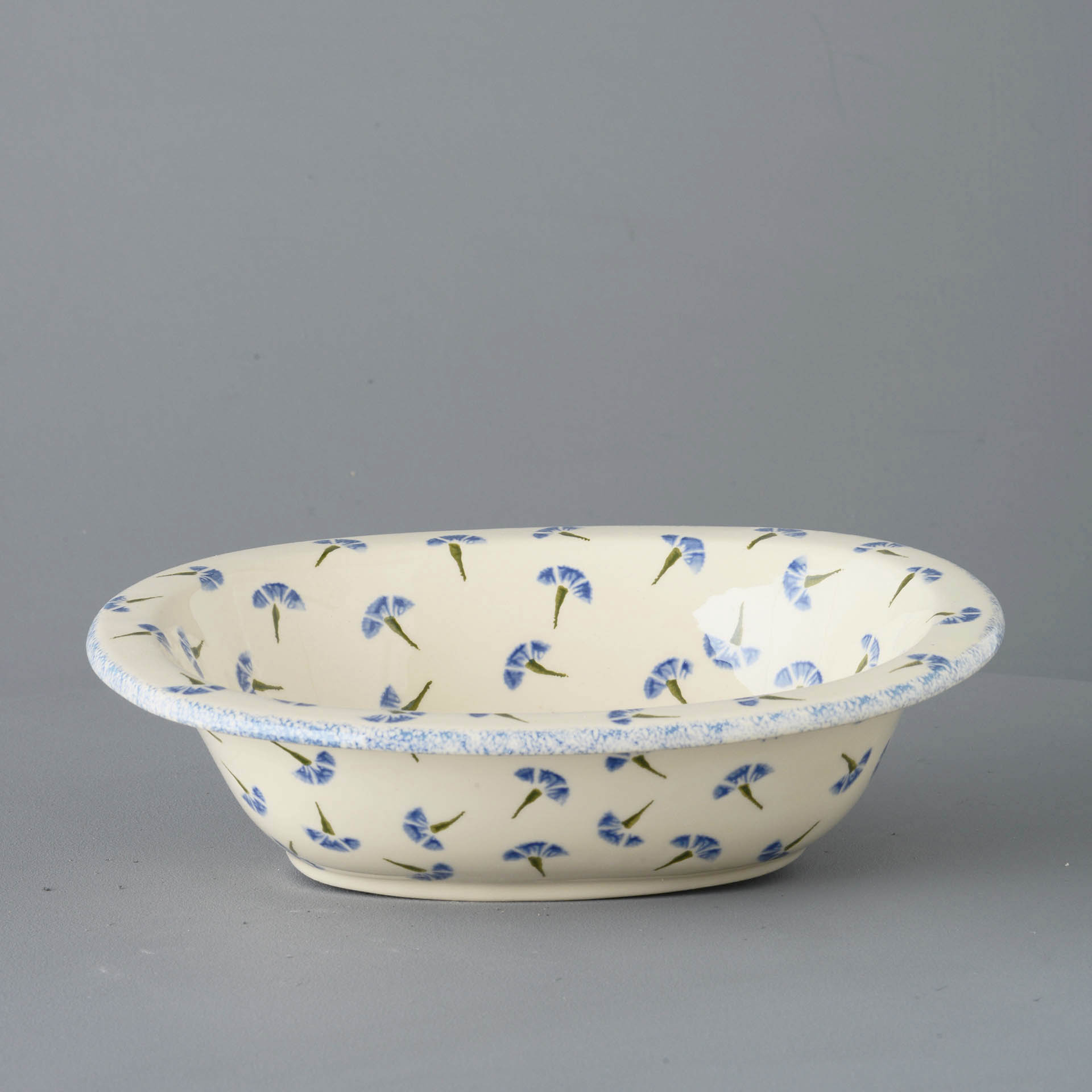 Brixton Cornflower Pie Dish Large 21.5 X 27.5 X 7 Gift