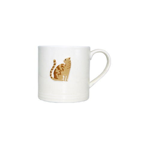 Bailey & Friends Mug 250ml Ginger Cat Cream Gift