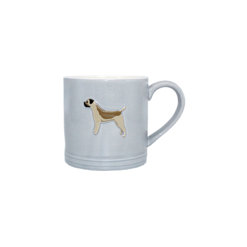 Bailey & Friends Mug 250ml Border Terrier Grey Gift