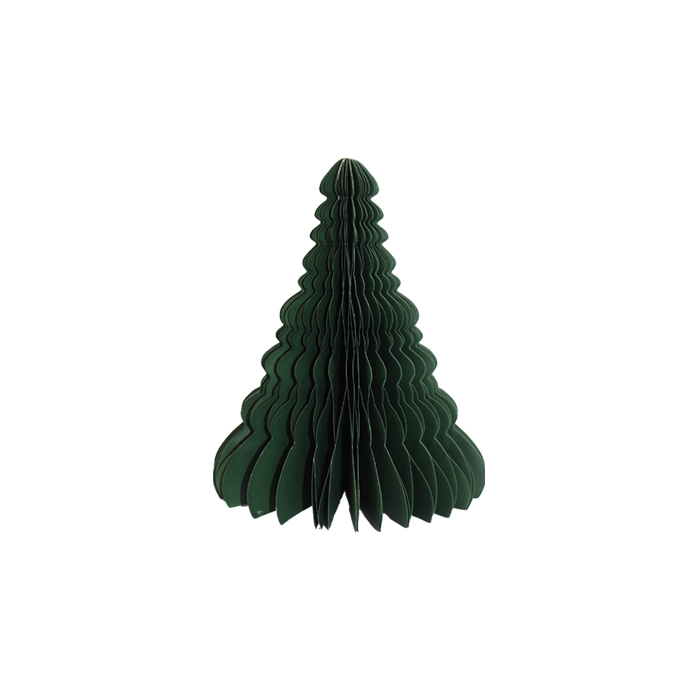 Honeycomb Paper Tree Standing 20cm Green Gift