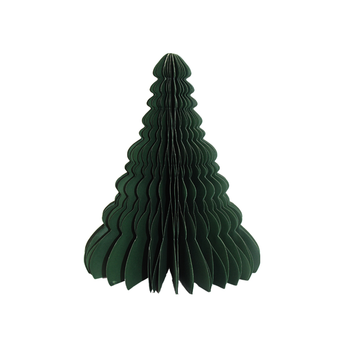 Honeycomb Paper Tree Standing 50cm Grn Gift